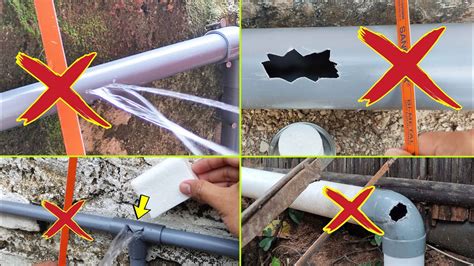 5 Tricks to Fix Leaking PVC Pipes Without Cutting It